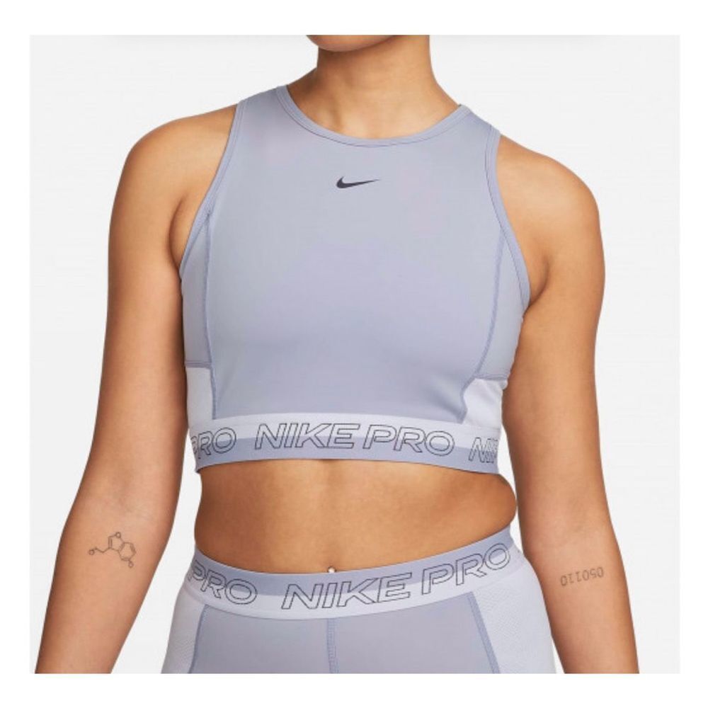 Nike Training Pro Dri-Fit Femme Tank Top Indigo Haze‎ Lilac Light Purple